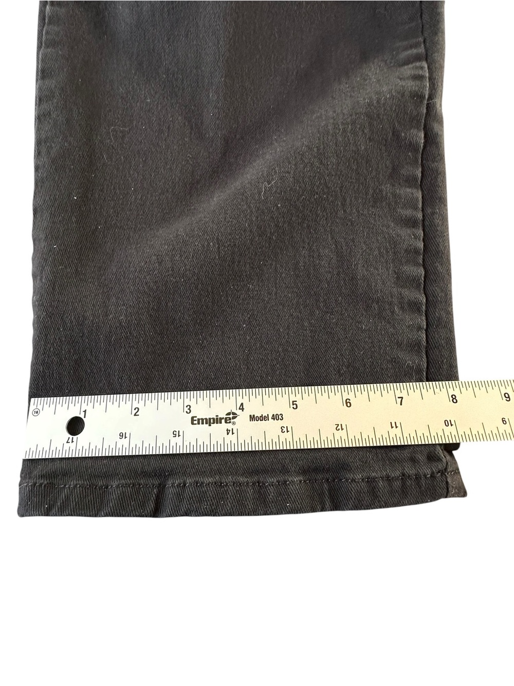 Gloria Vanderbilt Black High-Rise Straight Jeans 22W - Picture 12 of 14
